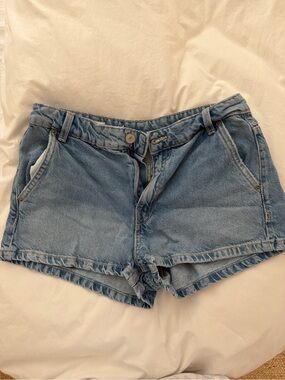 Zara mini denim shorts